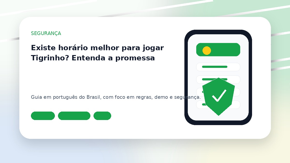 Existe horário melhor para jogar Tigrinho? Entenda a promessa