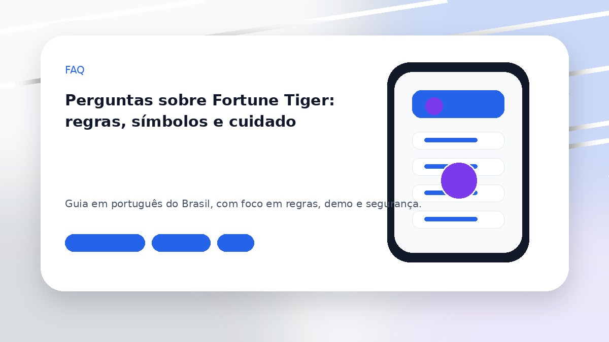 Perguntas sobre Fortune Tiger: regras, símbolos e cuidado
