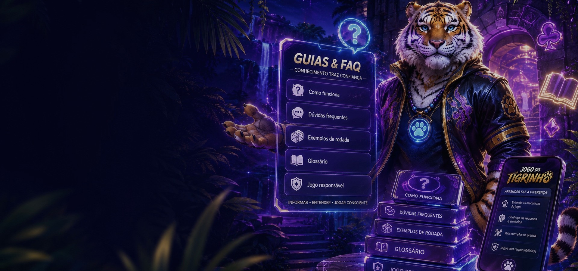 Guias e artigos sobre Jogo do Tigrinho